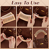 Cowhide Bag Handle Protective Sleeves AJEW-WH0766-80A-3