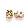 Alloy Enamel Beads ENAM-R055-03-03-RS-2