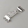 Brass Hook and S-Hook Clasps LS-FIND-WH20019-180P-2