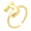 Rack Plating Brass Open Cuff Rings RJEW-S394-01G-J-2