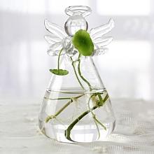 Angel Shape Glass Vase PW-WG63977-01