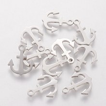 Non-Tarnish 201 Stainless Steel Charms STAS-S105-T163