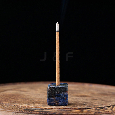 Natural Sodalite Incense Burners INBU-PW0001-17N-1