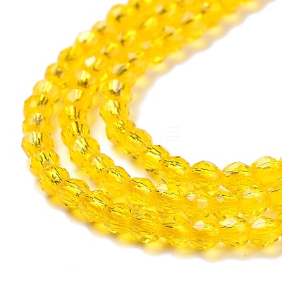 Transparent Glass Beads Strands LS-GLAA-H021-04-06-1