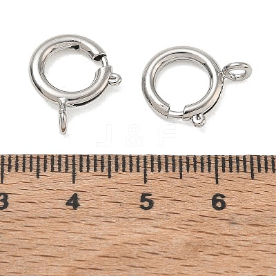 Brass Spring Ring Clasps KK-CBA1AE8-05D-P-1
