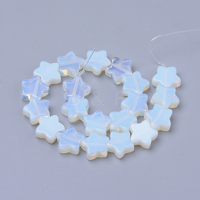 Opalite Beads Strands X-G-R451-08D-1