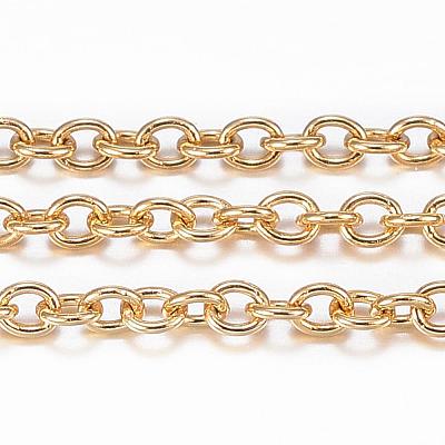 Ion Plating(IP) 304 Stainless Steel Cable Chains CHS-H009-04G-1