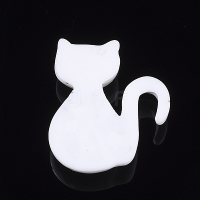 Resin Kitten Cabochons CRES-T010-104B-1