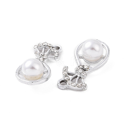 Alloy Rhinestone Pendants ALRI-C008-61P-1