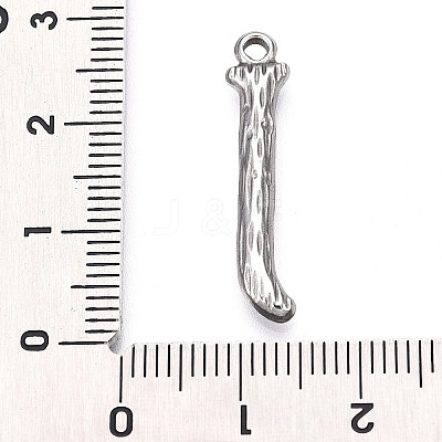 304 Stainless Steel Pendants STAS-N117-01P-J-1