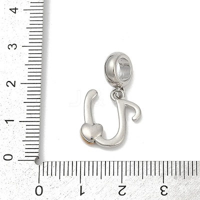 Brass European Dangle Charms LS-KK-Z097-01U-GP-1