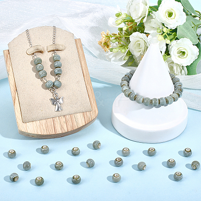 120Pcs Handmade Porcelain Beads PORC-PA0001-29A-1