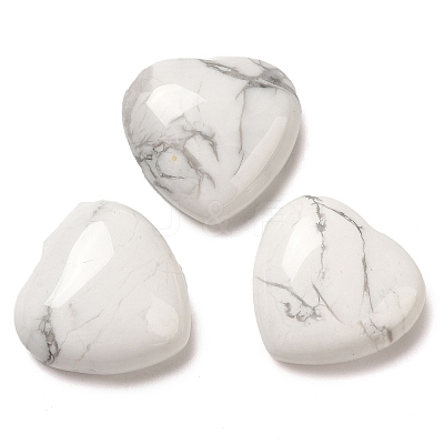 Natural Howlite Cabochons G-F776-02A-24-1