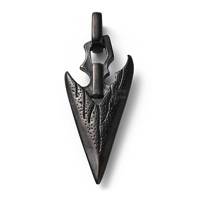 304 Stainless Steel Pendants STAS-D067-12EB-1