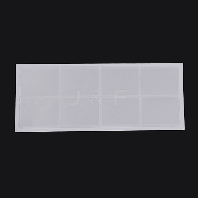 Plastic Necklace Chain Adhesive Pouch for Necklace Display Cards LS-AJEW-P088-01C-1