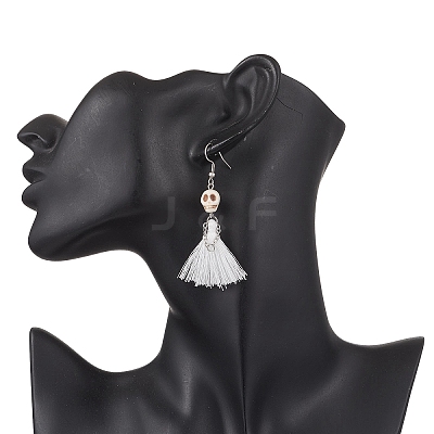304 Stainless Steel Dangle Earrings EJEW-JE06551-1