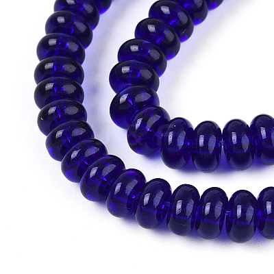 Transparent Glass Beads Strands GLAA-ZX008-6mm-19F-1
