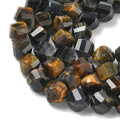 Natural Tiger Eye Beads Strands G-C267-B14-1