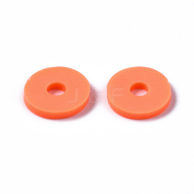 Handmade Polymer Clay Beads CLAY-R067-8.0mm-B12-1