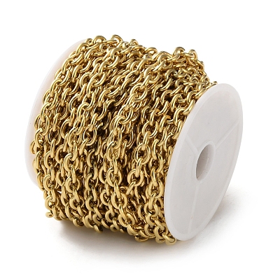 304 Stainless Steel Rolo Chains CHS-R020-08G-05-1