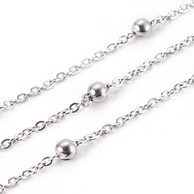 304 Stainless Steel Cable Chains CHS-CJC0001-02P-1