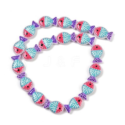 Baking Paint Glass Beads LAMP-F036-02G-1