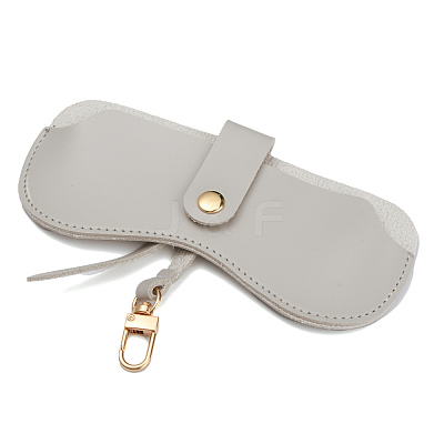 Portable PVC Leather Glasses Cases AJEW-WH0250-89B-1