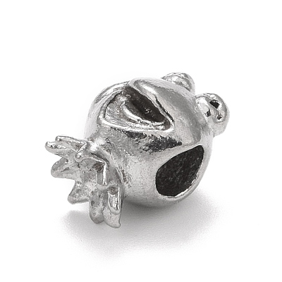 304 Stainless Steel European Beads STAS-G256-18AS-1