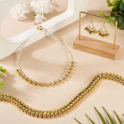 1Strand Electroplate Glass Beads Strands EGLA-TA0013-41G-1