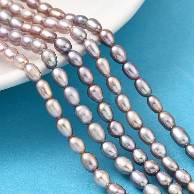 Natural Cultured Freshwater Pearl Beads Strands PEAR-I007-01P-01-1