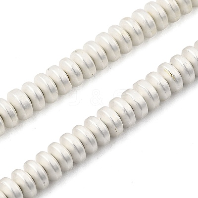 Electroplated Synthetic Non-magnetic Hematite Beads Strands G-H327-G01-01D-1