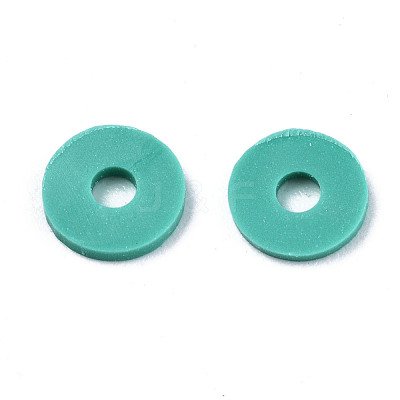 Handmade Polymer Clay Beads CLAY-Q251-6.0mm-48-1