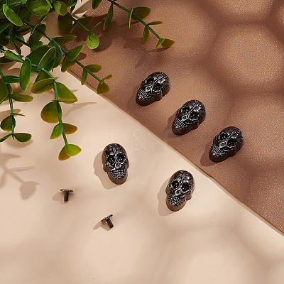 5Boxes Skull Alloy Rivets Set FIND-ME0001-77-1