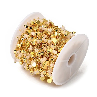 Brass Flat Round Link Chains CHC-H114-07G-06-1