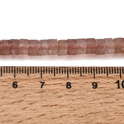 Natural Strawberry Quartz Beads Strands GG-CBA8682-B02-1
