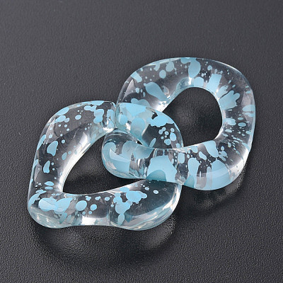 Transparent Acrylic Linking Rings OACR-N009-016A-14-1
