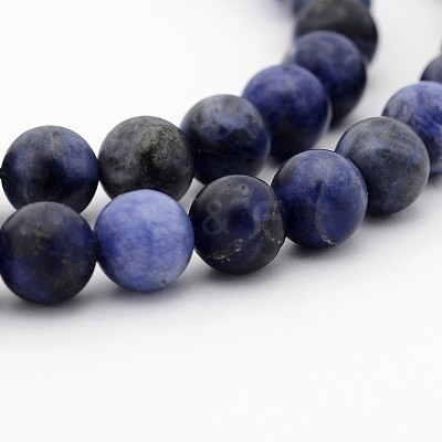 Sodalite Round Bead Strands LS-G-P070-46-4mm-1