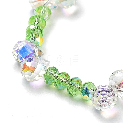Glass & Iron Beads Mobile Straps AJEW-H153-03B-06-1
