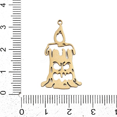 Halloween 201 Stainless Steel Pendants STAS-Z155-01B-G-1