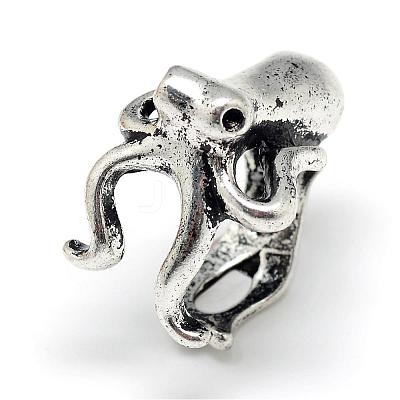Adjustable Alloy Cuff Finger Rings RJEW-S038-087-1