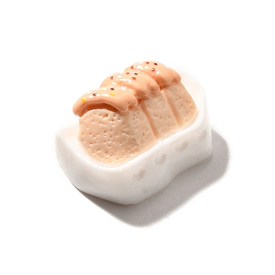 Opaque Resin Cabochons CRES-U004-01F-1