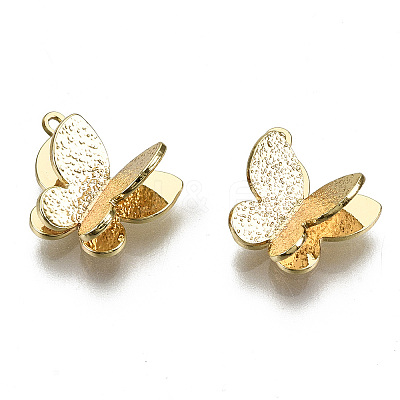 Brass Charms X-KK-T055-031G-NF-1