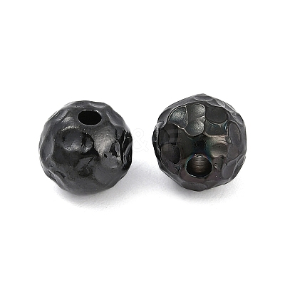 Textured 316 Surgical Stainless Steel Beads STAS-M106-01E-EB-1