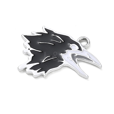 Halloween Alloy Enamel Pendants AL-CBA492B-01E-P-1