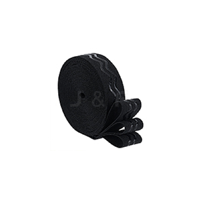 Polycotton Non Slip Knitted Cord SRIB-WH0011-254-1