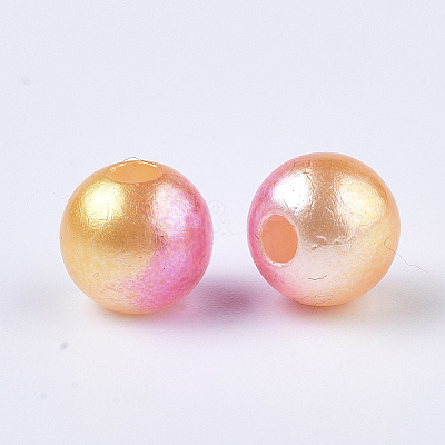 Acrylic Imitation Pearl Beads LS-MACR-N001-01C-1