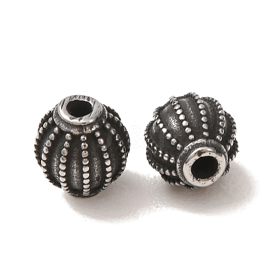 304 Stainless Steel Beads SA-CBA9DCB-32AS-1