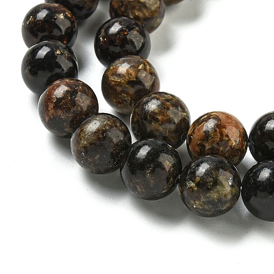Natural Phlogopite Beads Strands G-P546-A01-04-1