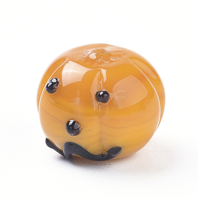 Autumn Theme Handmade Lampwork Beads X-LAMP-I020-02-1