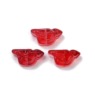 Transparent Glass Beads DGLA-E004-13E-1